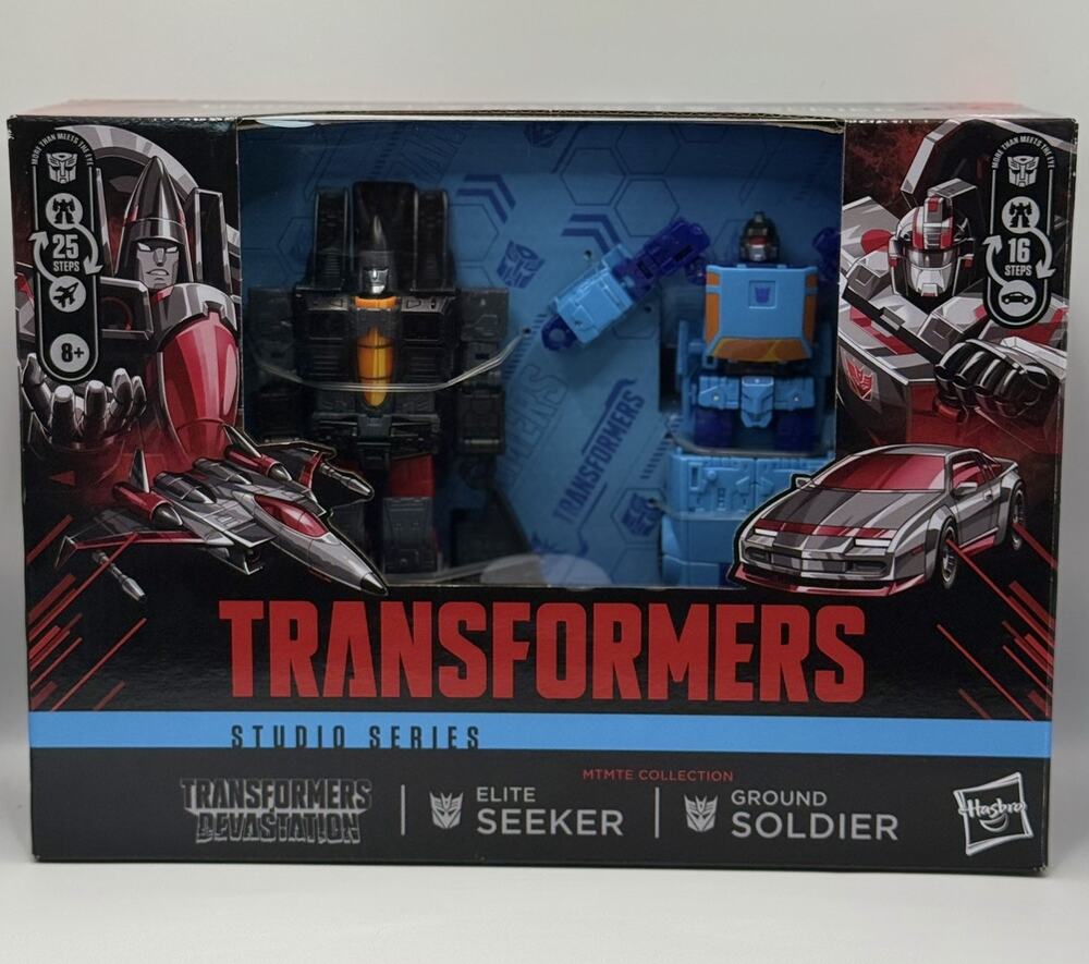 ELITE SEEKER & GROUND SOLDIER Transformers Decepticon 2 pack Studio Series MISB